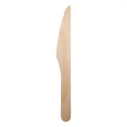 Cuchillo de madera 165mm (5.000 uds)