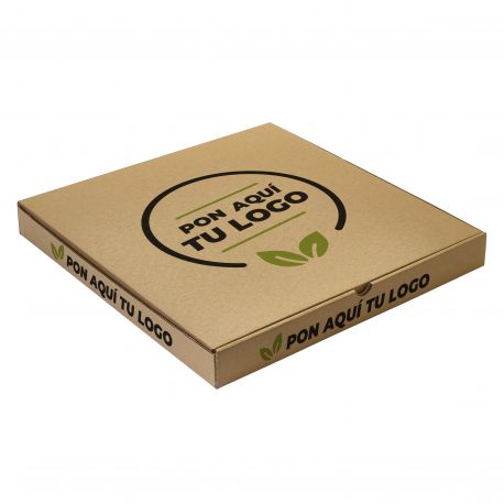 Cajas pizza personalizadas 330 x 330 x 35 mm
