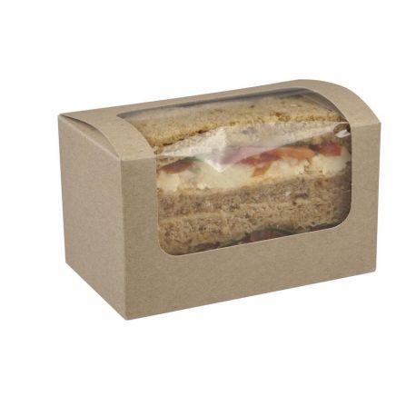 Caja sándwich 125 x 77 x 72mm (500 uds)
