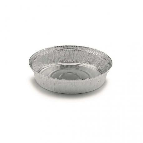 Envase circular de aluminio 1000cc (500 uds)