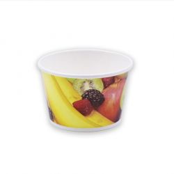Tarrinas de papel para helados Frutas 180ml (6 Oz.) (1.000 uds)