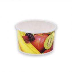Tarrinas de papel para helados Frutas 240ml (8 Oz.) (1.000 uds)