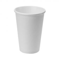Vasos de papel Blancos Ø 90mm  473ml (16Oz) (1.000 uds)