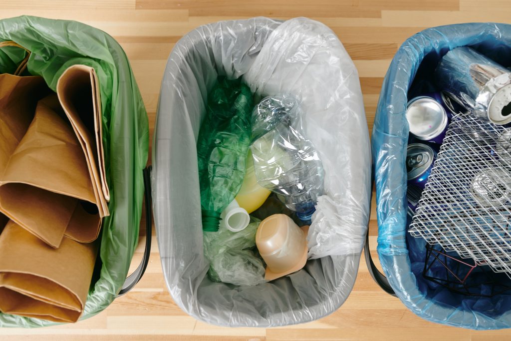 bolsas de reciclaje colores