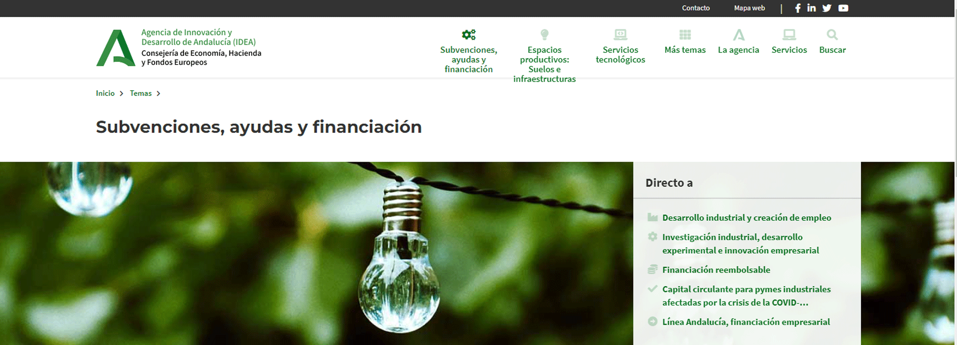 Ayudas a restaurantes junta de Andalucia