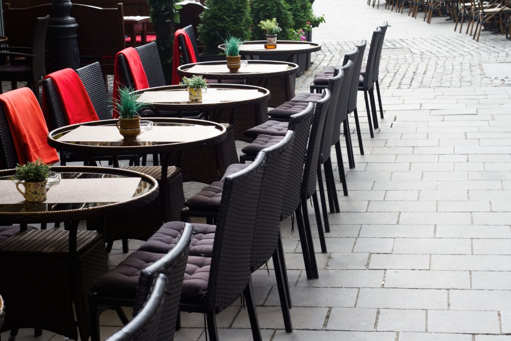 decoración terrazas restaurantes
