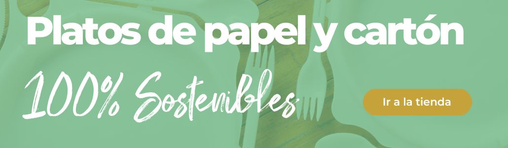 Platos biodegradables y sostenibles