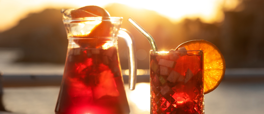 bebida para menu de verano para restuarantes