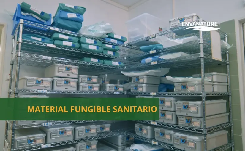 Material fungible sanitario