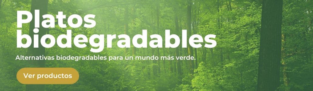 platos biodegradables