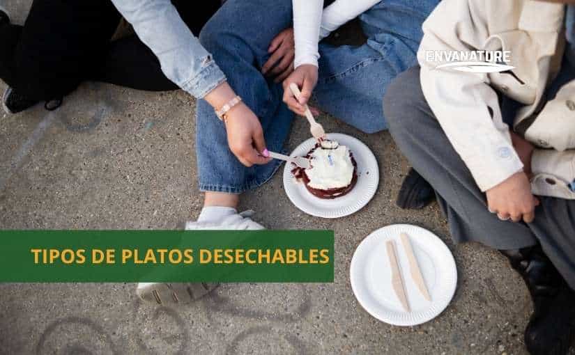 tipos de platos desechables