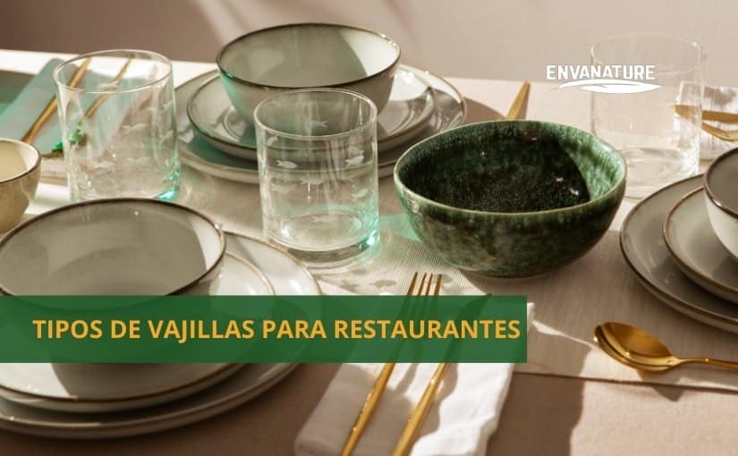 tipos de vajillas para restaurantes