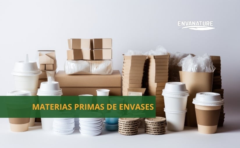 tipos de materias primas en los envases